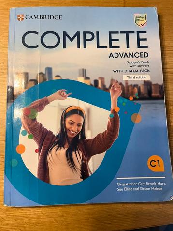 Cambridge Complete Advanced C1 3e editie beschikbaar voor biedingen
