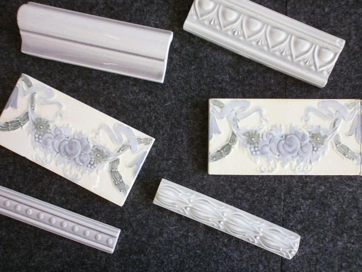 Art nouveau tegels, Antiek en Kunst, Antiek | Wandborden en Tegels, Ophalen of Verzenden