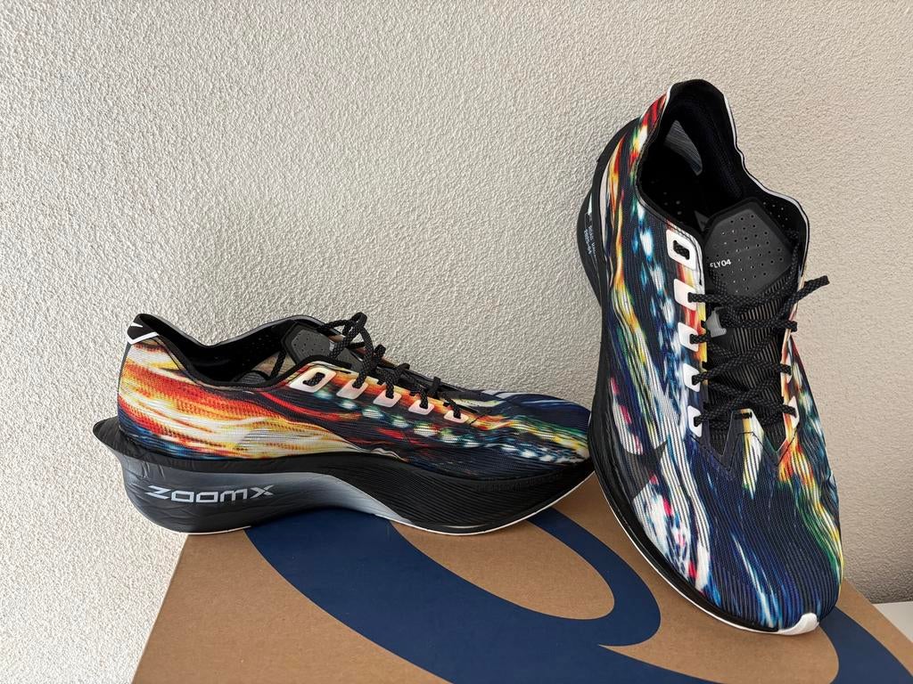 Nike ZoomX Vaporfly Next%4 RPM mt 47,5, Ophalen of Verzenden, Zo goed als nieuw, Hardlopen, Hardloopschoenen