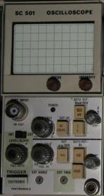 Tektronix 1-kanaals oscilloscoopmodule SC501, Ophalen of Verzenden, Gebruikt, Overige meters
