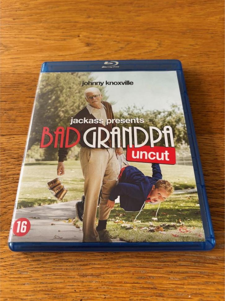 Blu-ray Bad Grandpa - NL-Uitgave, Cd's en Dvd's, Blu-ray, Gebruikt, Humor en Cabaret, Ophalen of Verzenden