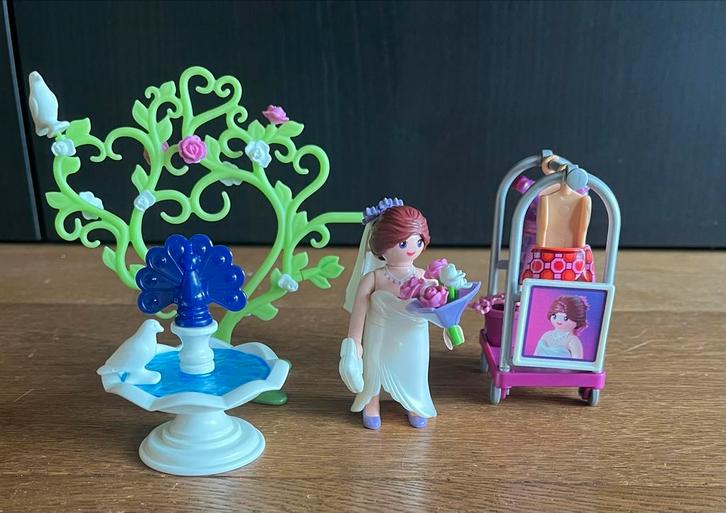 Playmobil Bruid met Accessoires, Kinderen en Baby's, Speelgoed | Playmobil, Zo goed als nieuw, Complete set, Ophalen