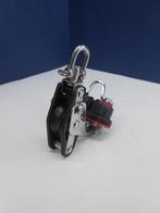 Mini Grootschootblok, Talieblok, met klem hondsvot, 8 mm, Watersport en Boten, Accessoires en Onderhoud, Ophalen of Verzenden