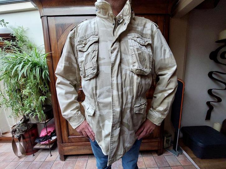 Brandit M65 Giant Heren jas, parka, winterjas, Sandstorm XXL, Kleding | Heren, Grote Maten, Zo goed als nieuw, Jas of Mantel, Overige kleuren