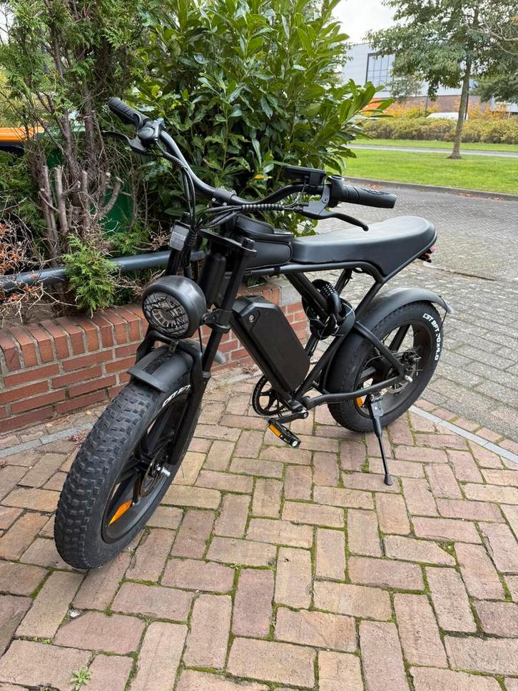 Fatbike - Zwart - 624 KM, Fietsen en Brommers, Brommers | Crossbrommers, Zo goed als nieuw, Overige merken, Ophalen