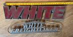 2 emblemen USA truck White Freightliner uniek, Ophalen of Verzenden, Gebruikt, Auto's