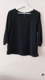 -38- Only Dames T-Shirt zwart met stippen maat 36, Only, Zwart, Ophalen of Verzenden, Zo goed als nieuw