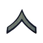 WWII US Private Rank Stripe 2, Verzamelen, Militaria | Tweede Wereldoorlog, Embleem of Badge, Amerika, Ophalen of Verzenden, Landmacht