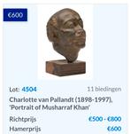 Bronzen Beeld Charlotte van Pallandt Musharraf Khan, Ophalen of Verzenden