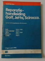 Werkplaatsboek Vw Golf 1GTi 1.6 1.8 K-Jetronic inspuitmotor, Ophalen of Verzenden, Gelezen, Volkswagen