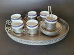 Tinnen Thee Servies Set - Compleet, Antiek en Kunst, Antiek | Tin, Ophalen of Verzenden