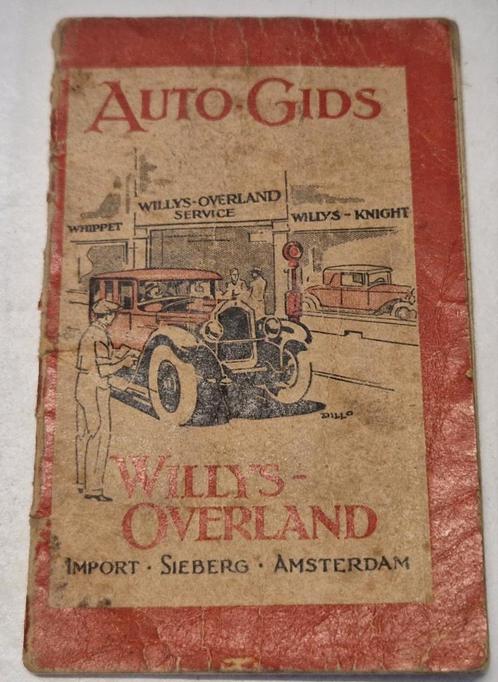 Willys-Overland Autogids, Auto diversen, Handleidingen en Instructieboekjes, Ophalen of Verzenden