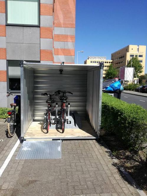 fiets stalling/overkapping/container/snelbouwcontainer, Tuin en Terras, Overkappingen, Nieuw, Veranda, Ophalen of Verzenden