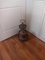 Etagere Hout/metaal 3 laagste hoogte 50 cm breedte 27 cm, Antiek en Kunst, Ophalen