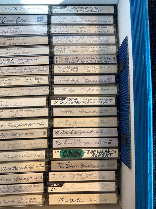 Diverse hip hop cassettes, Cd's en Dvd's, Cassettebandjes, Gebruikt, Origineel, 1 bandje, Ophalen of Verzenden
