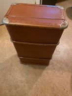 Vintage Koffer/Nachtkastje, Ophalen of Verzenden