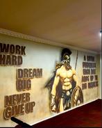 muurschilderingen, Antiek en Kunst, Ophalen of Verzenden