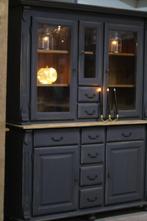 Buffetkast landelijk vintage industrieel, Huis en Inrichting, Kasten | Buffetkasten, Ophalen, 100 tot 150 cm, 200 cm of meer, Zo goed als nieuw