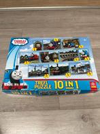 Thomas de Trein Puzzel - 10 in 1, Ophalen of Verzenden, Meer dan 50 stukjes, Zo goed als nieuw, 2 tot 4 jaar