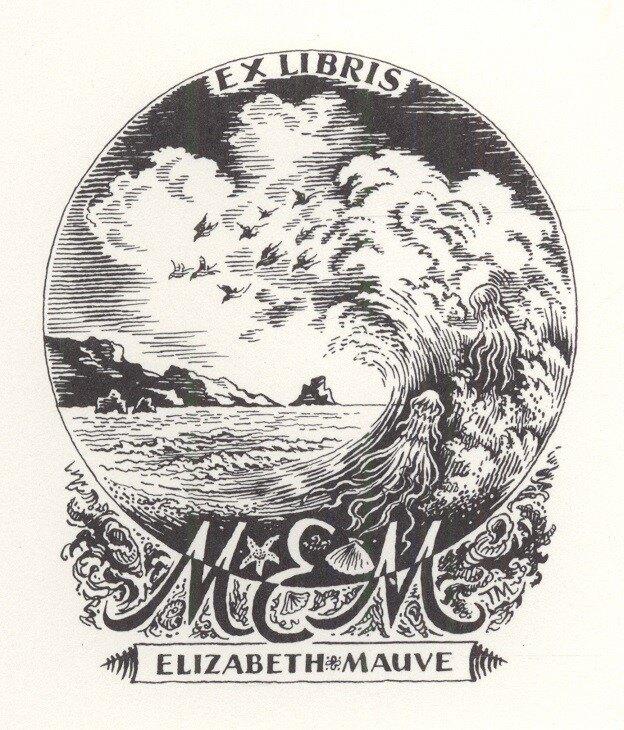 1741 Ex Libris Nederland : Thijs Mauve, 1982, Verzenden