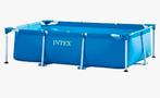 Intex zwembad 2,6 x 1,6 meter compleet met toebehoren, Minder dan 200 cm, 200 tot 400 cm, Gebruikt, Rechthoekig