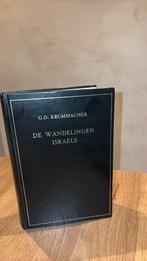 KR-1 GD Krummacher De wandelingen Israëls Deel 1, Ophalen of Verzenden, Gelezen