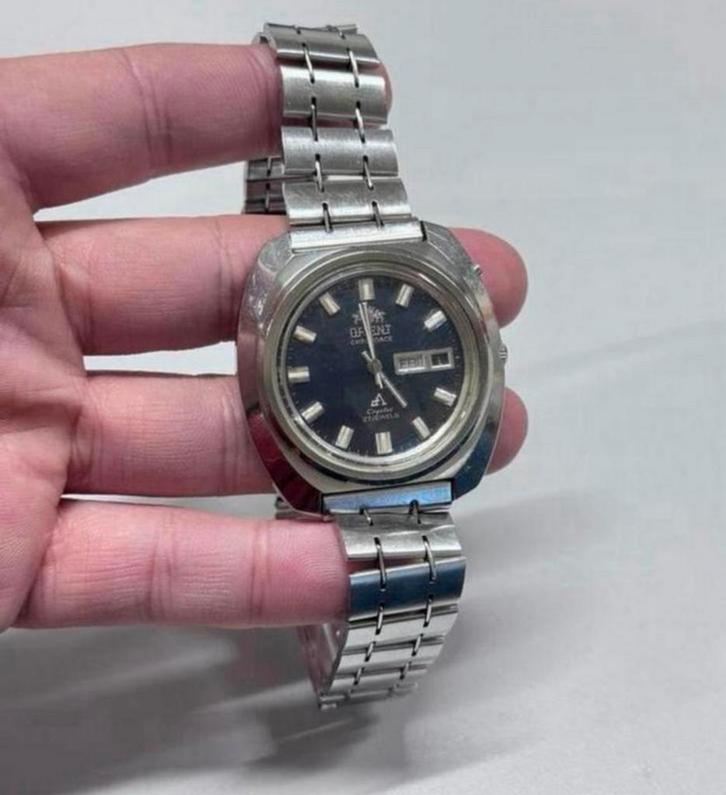 Zeldzaam Orient Vintage horloge 1960 Chrono Ace Automatic, Sieraden, Tassen en Uiterlijk, Horloges | Antiek, Polshorloge, Overige merken