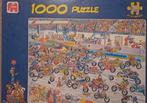 Jan van Haasteren - Motorrace Puzzel 1000 Stukjes, Ophalen, 500 t/m 1500 stukjes, Gebruikt, Legpuzzel