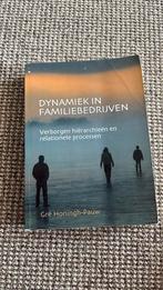 Gré Honingh-Pauw - Dynamiek in familiebedrijven, Ophalen of Verzenden, Zo goed als nieuw, Gré Honingh-Pauw