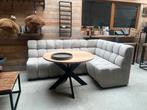 Eetbank luxe gecapitoneerd 155x230cm, Ophalen of Verzenden, Zo goed als nieuw, Stof