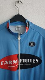 Vintage Farm Frites Wielertrui Vermarc Maat XL, Fietsen en Brommers, Fietsaccessoires | Fietskleding, Heren, Ophalen of Verzenden