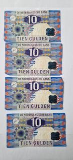 4×10 gulden te koop, Ophalen of Verzenden, 10 gulden