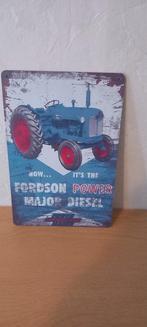 Blikken Bord Fordson Major Diesel 20x30cm, Ophalen of Verzenden, Nieuw