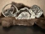 Sculpturen Kristal van Mats Jonasson, Verzamelen, Ophalen of Verzenden, Zo goed als nieuw, Dier