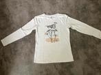 Mooi T- shirt met goudopdruk. Maat M. Dames, Ophalen of Verzenden, Zo goed als nieuw, Lange mouw