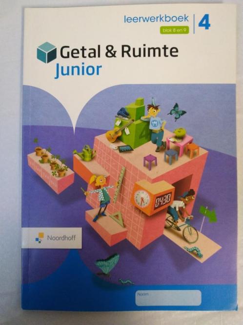 Getal en Ruimte Junior - Groep 4 - Leerwerkboek Blok 8 en 9., Boeken, Schoolboeken, Nieuw, Overige vakken, Overige niveaus, Ophalen of Verzenden