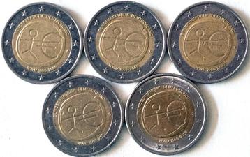 Speciale 2 euro Duitsland 2008 Stickman A,D,F,G,J  beschikbaar voor biedingen