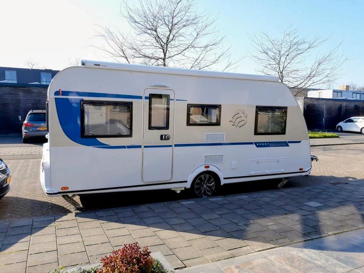 Caravan Knaus Sport Silver Edition 500EU, modeljaar 2019, Caravans en Kamperen, Caravans, Particulier, tot en met 4, 1000 - 1250 kg
