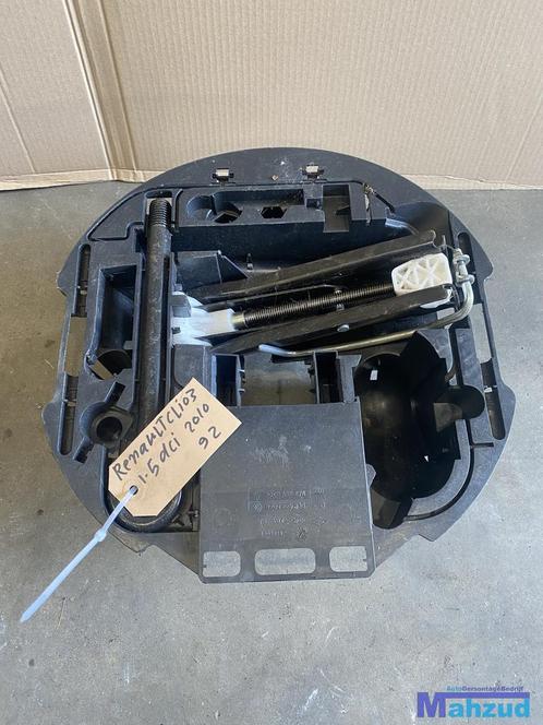 RENAULT CLIO 3 reservewiel houder reseverwieldrager KRIKSET, Auto-onderdelen, Carrosserie en Plaatwerk, Renault, Gebruikt, Ophalen of Verzenden