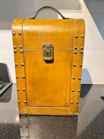 Houten wijnkoffer, Ophalen