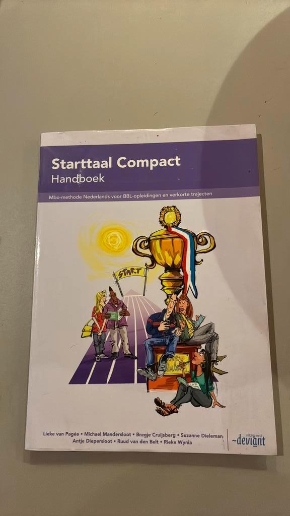 Lieke van Pagee - Starttaal Compact Handboek, Boeken, Schoolboeken, Gelezen, Nederlands, Overige niveaus, Ophalen of Verzenden