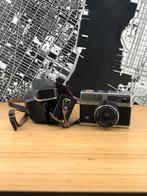 Vintage Afga Optima 200 Camera zwart zilver + Originele hoes, Ophalen of Verzenden, Gebruikt, Compact, Overige Merken
