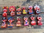 Efteling figuurtjes Carnaval Festival - totaal 12 stuks, Ophalen of Verzenden, Zo goed als nieuw, Beeldje of Poppetje