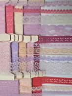 Supermooie kantjes, 12 soorten, ieder 5 meter, alles 15 euro, Hobby en Vrije tijd, Naaien en Fournituren, Ophalen of Verzenden