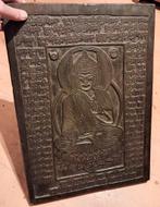 Oud Tibetaans gebeden blok Tibet Boeddhistisch Boeddha icoon, Verzamelen, Religie, Verzenden, Gebruikt, Overige typen, Boeddhisme