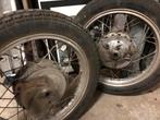 Setje wielen dacht honda met alu velgen 16 inch, Ophalen of Verzenden