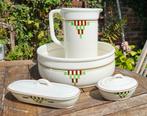 Art Deco lampetstel Petrus Regout, Antiek en Kunst, Ophalen of Verzenden