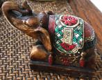 Mooi vintage houten Chinese olifant stempel, Verzenden