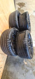22 inch banden  op LM velgen Mercedes GL ML GLS GLE, Ophalen, Gebruikt, 295 mm, Overige maten