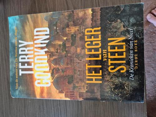 Terry Goodkind - Het Leger van Steen, Boeken, Fantasy, Zo goed als nieuw, Ophalen of Verzenden